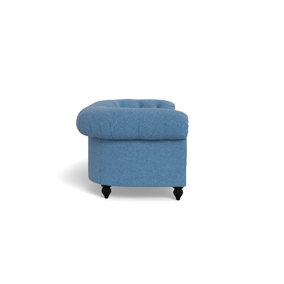 Heal's Fitzrovia 4 Seater Sofa Tejo Recycled Cobalt Stained Oak Feet - Heal's UK Furniture – image 3