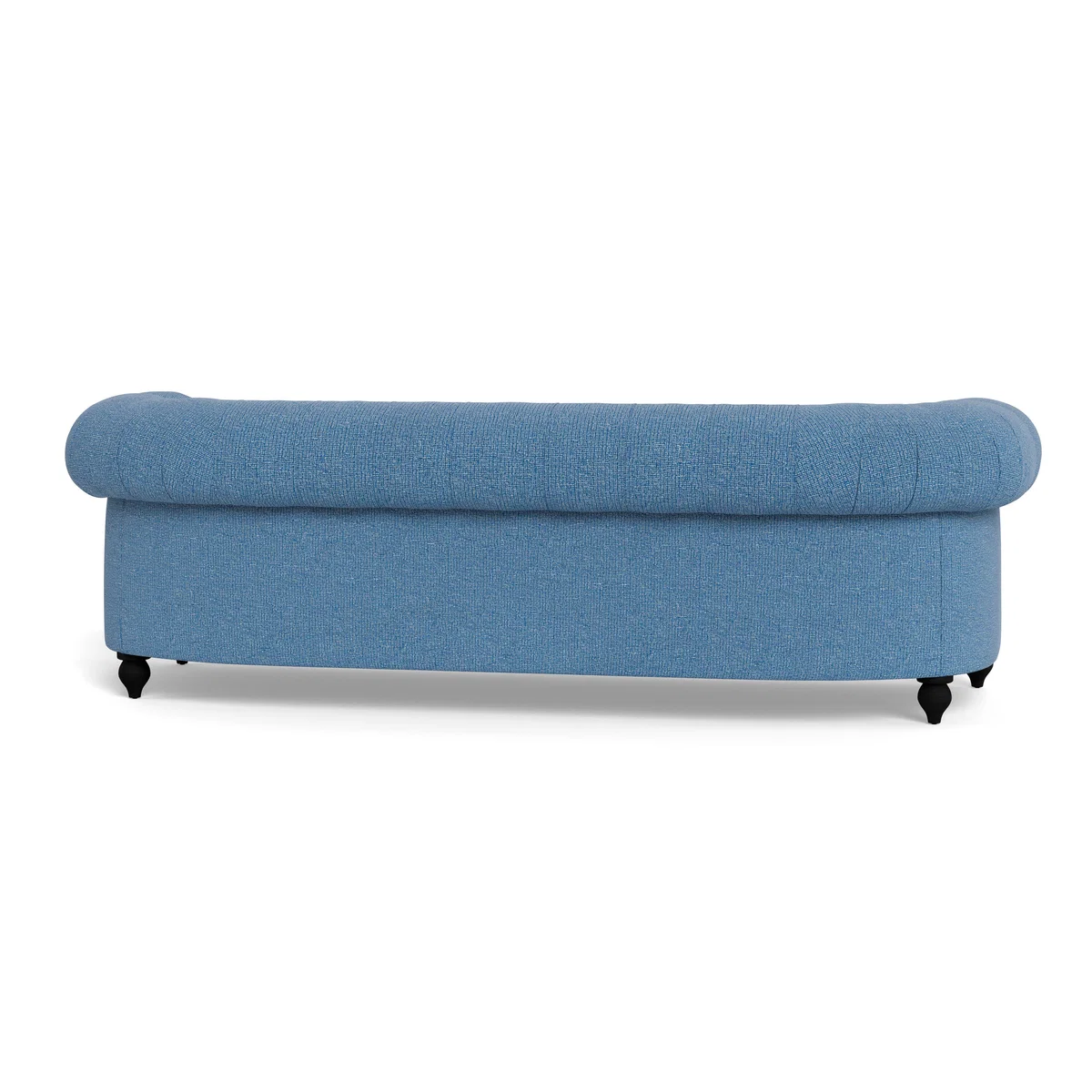 Heal's Fitzrovia 4 Seater Sofa Tejo Recycled Cobalt Stained Oak Feet - Heal's UK Furniture – image 5