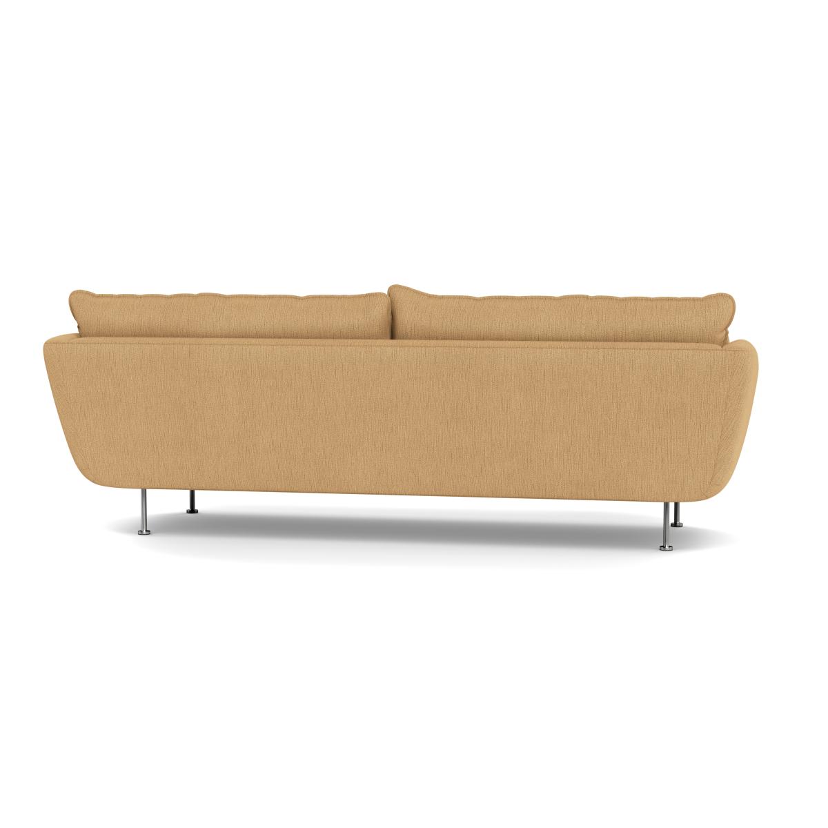 Heal's Allora 4 Seater Sofa Smart Linen Mix Sand Black Feet – image 6