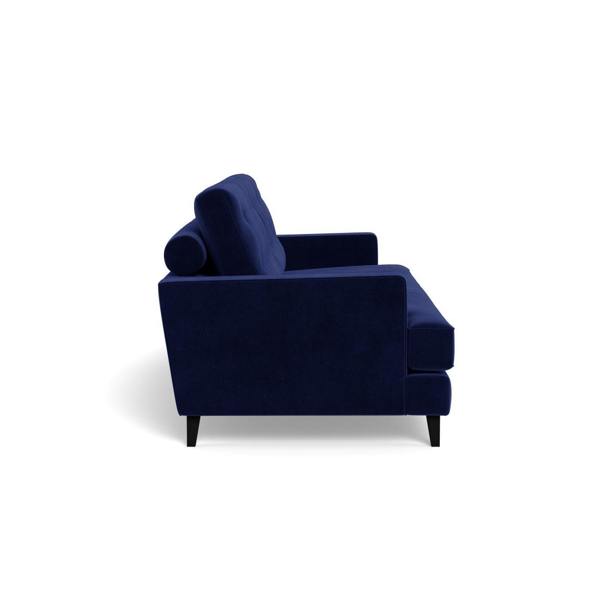 Heal's Mistral 4 Seater Sofa Velvet Midnight Bitter Chocolate Feet - Heal's UK Furniture – image 3