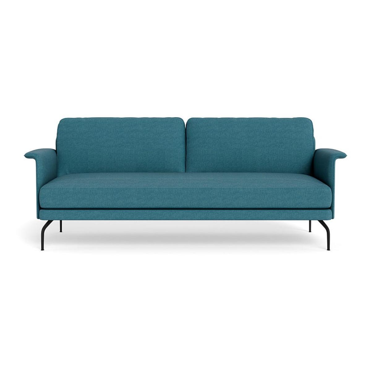 Heal's Iver 4 Seater Sofa Brushed Cotton Cadet Black Feet – image 2