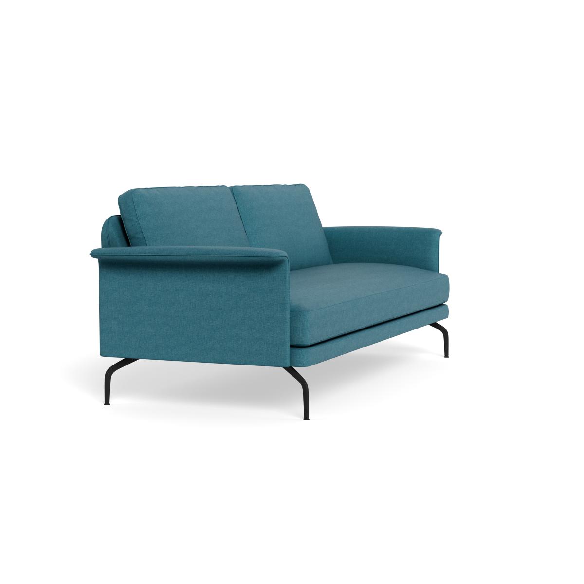 Heal's Iver 4 Seater Sofa Brushed Cotton Cadet Black Feet – image 3