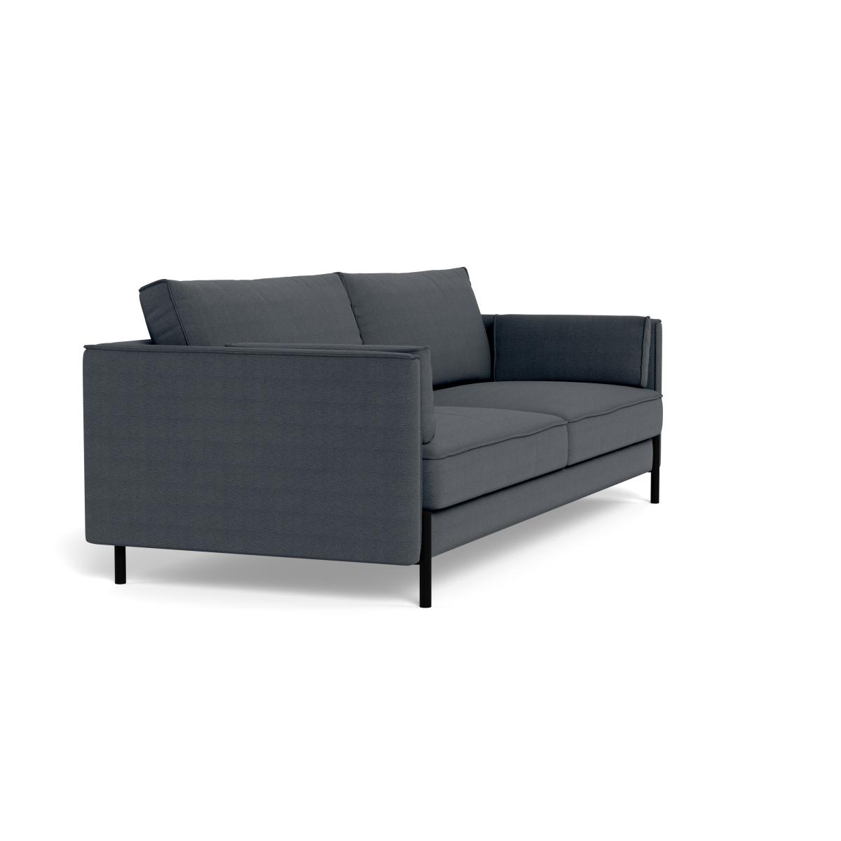 Heal's Tortona 4 seater Sofa Linen Dark Grey – image 3