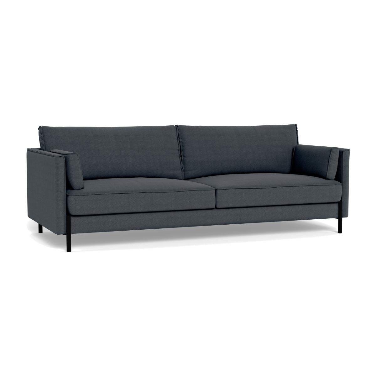 Heal's Tortona 4 seater Sofa Linen Dark Grey – image 1