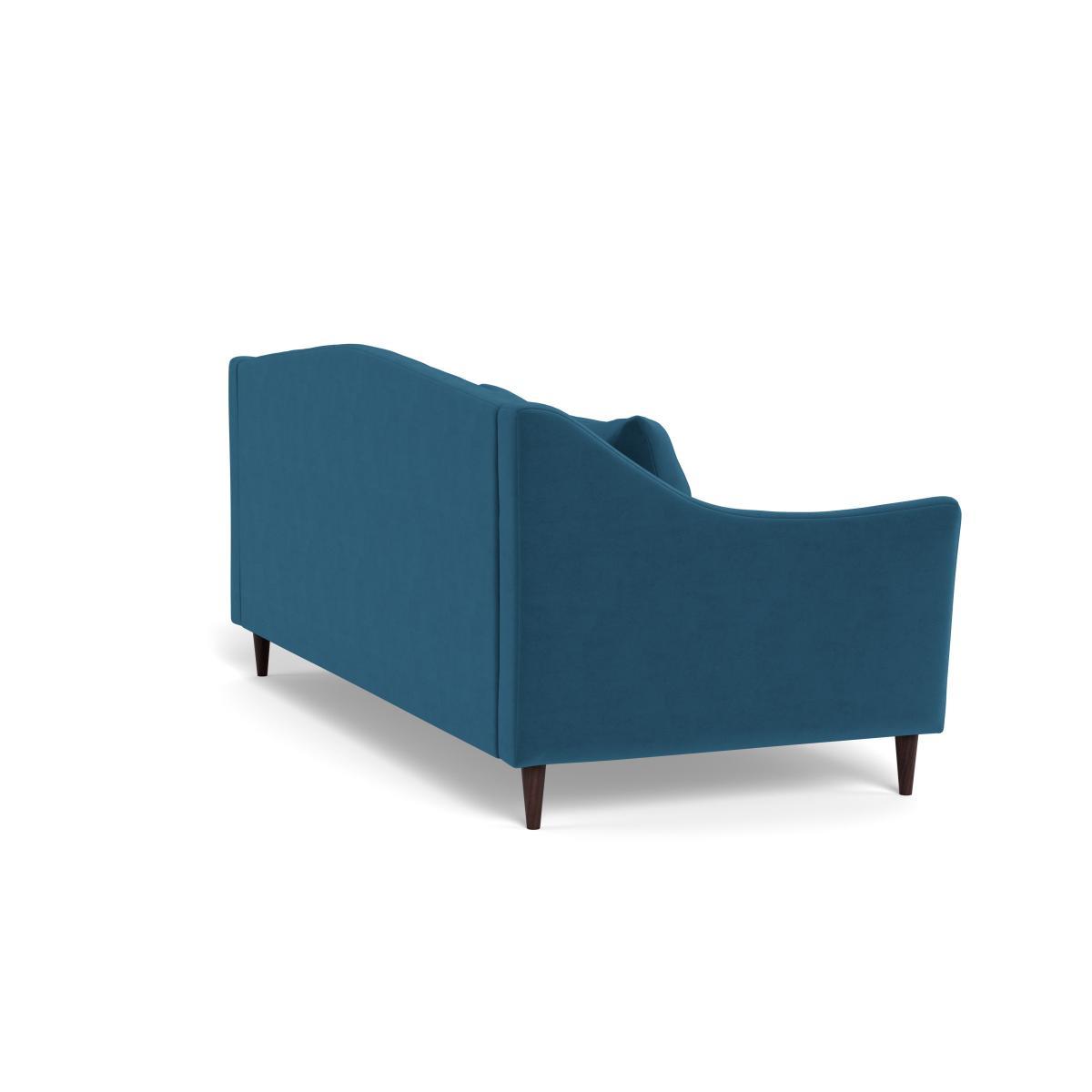 Heal's Somerset 4 Seater Sofa Melton Wool Shale Dark Stain - Heal's UK Furniture – image 4