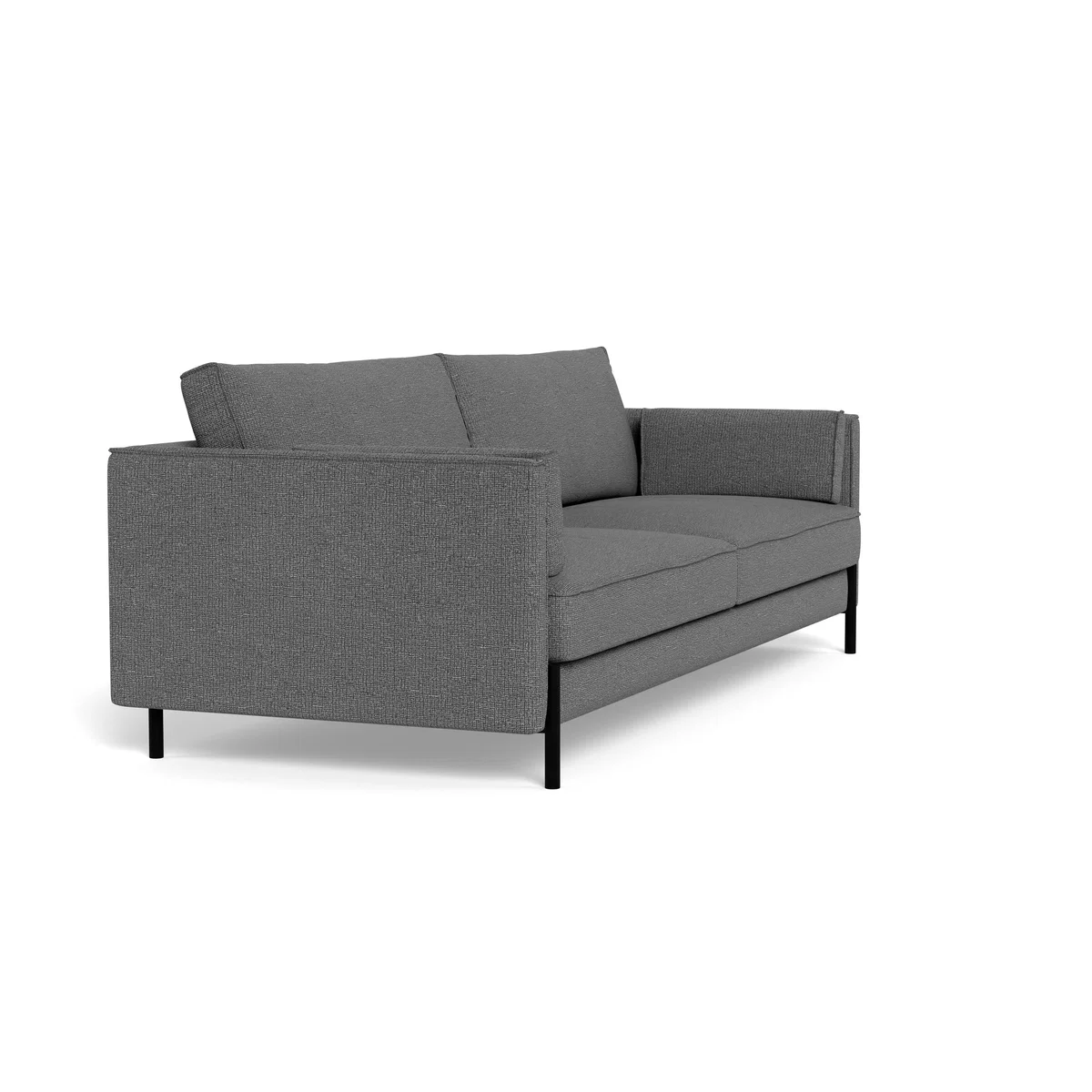 Heal's Tortona 4 seater Sofa Tejo Recycled Noir – image 3