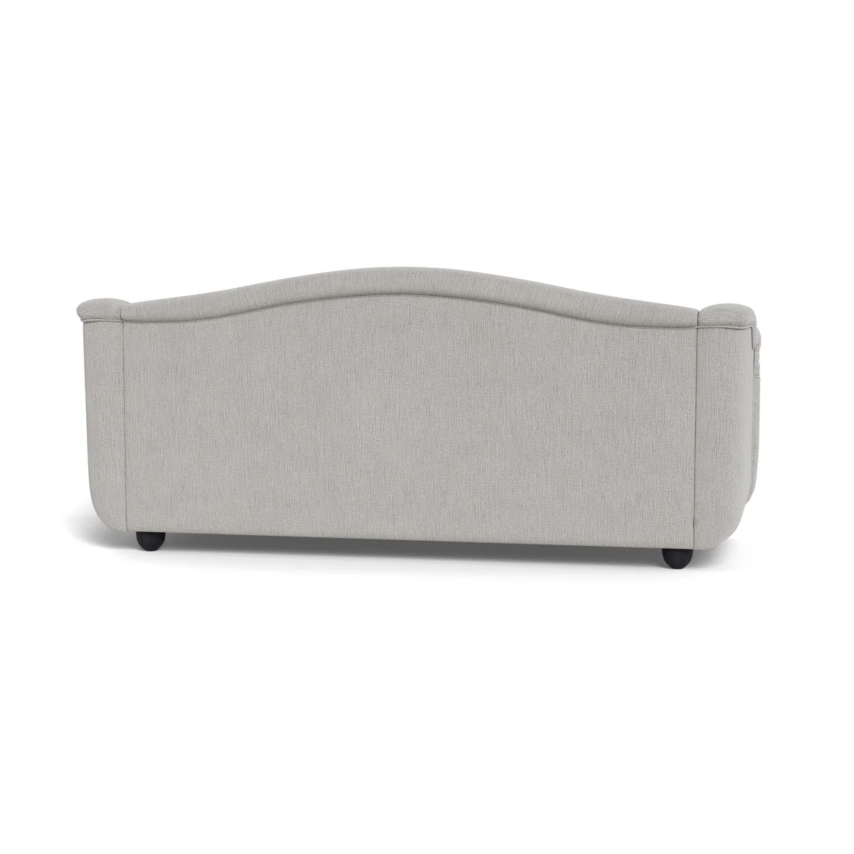 Heal's Tetbury 4 Seater Sofa Smart Linen Mix Silver Black Beech Feet – image 6