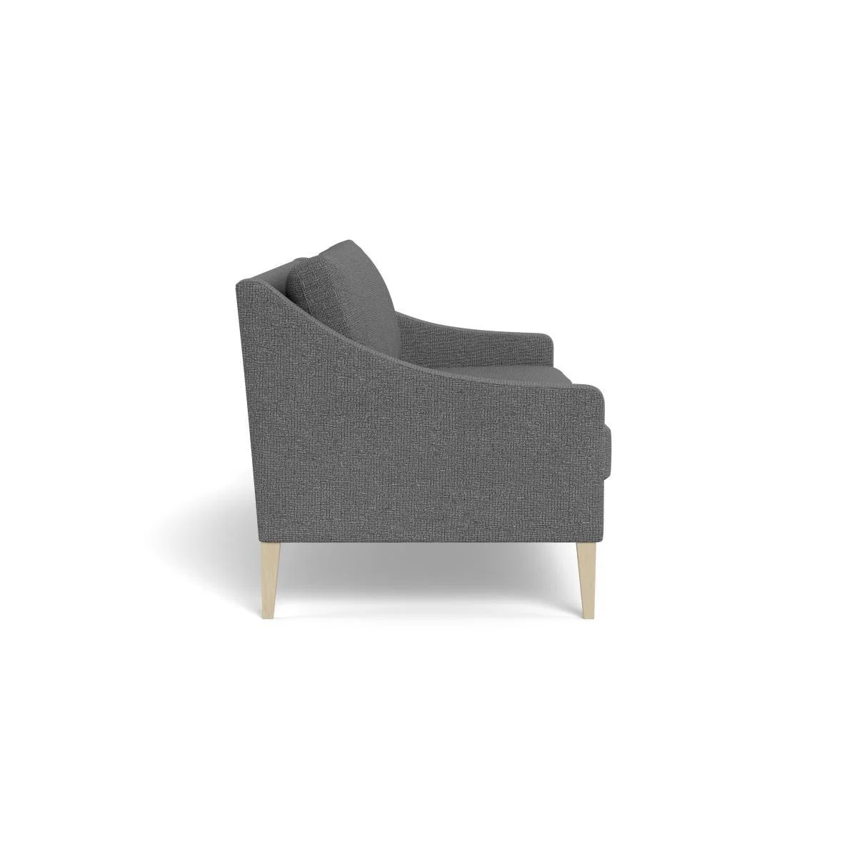 Heal's Richmond 4 Seater Sofa Tejo Recycled Noir Black Feet - Heal's UK Furniture – image 3