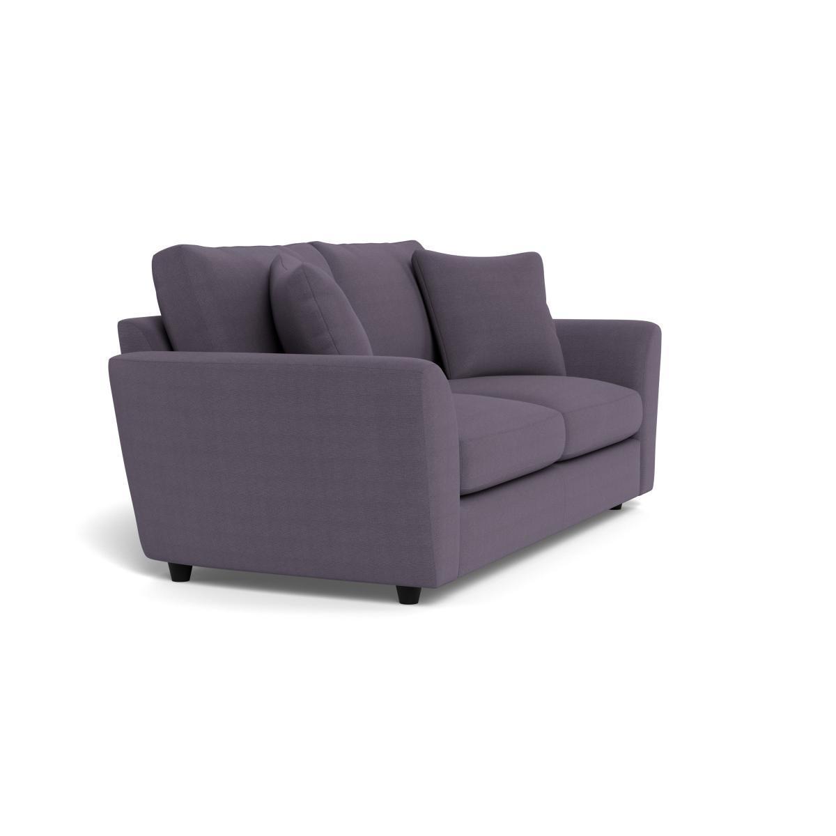 Heal's Snooze 4 Seater Sofa Linen Shadow Black Feet - Heal's UK Furniture – image 2