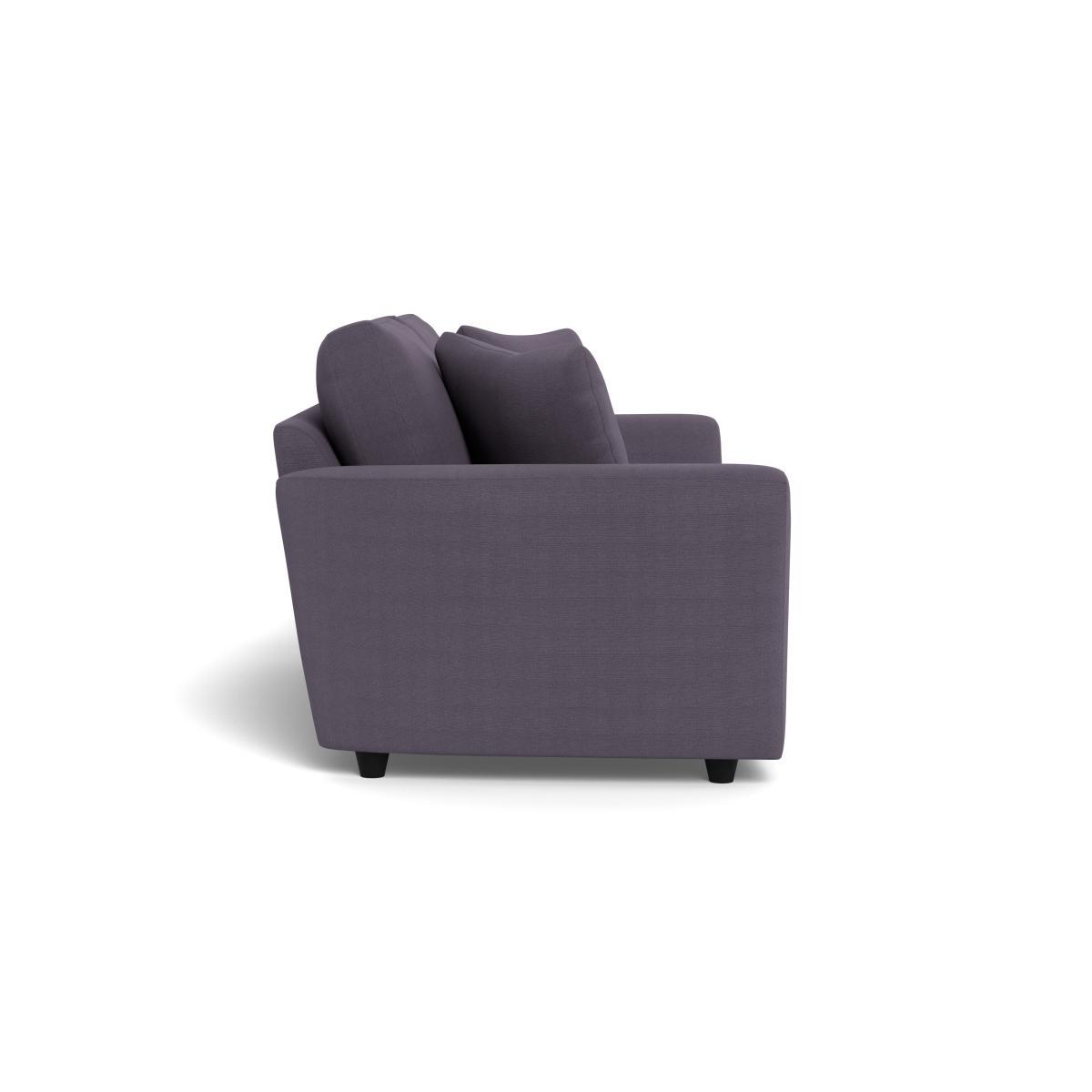 Heal's Snooze 4 Seater Sofa Linen Shadow Black Feet - Heal's UK Furniture – image 3