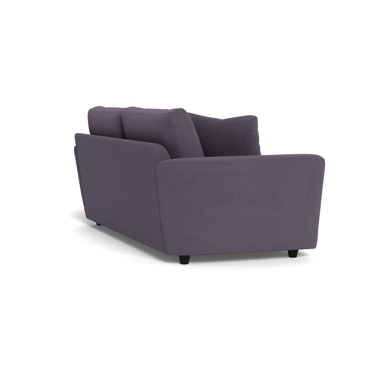 Heal's Snooze 4 Seater Sofa Linen Shadow Black Feet - Heal's UK Furniture – image 4