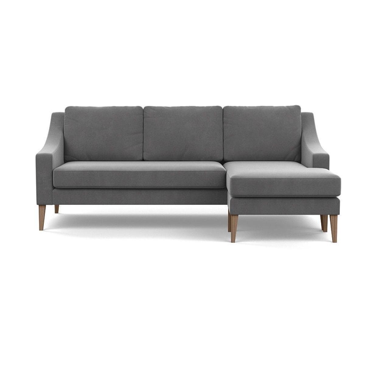 Heal's Eton 4 Seater Sofa Melton Wool Limestone Black Feet - Heal's UK Furniture – image 3