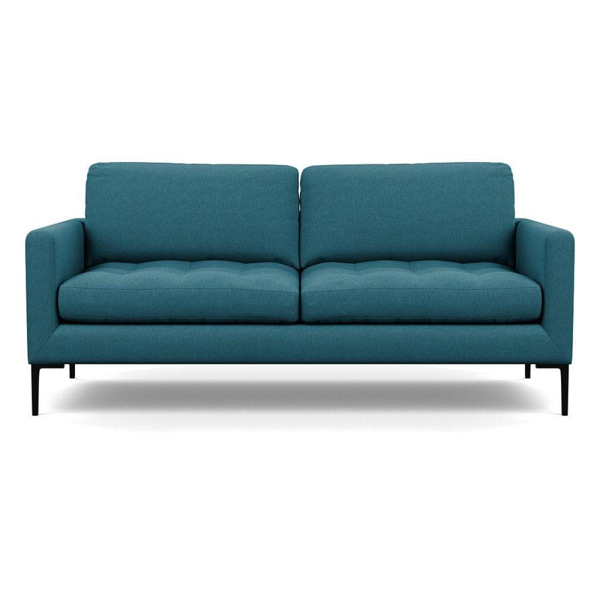 Heal's Eton 4 Seater Sofa Melton Wool Limestone Black Feet - Heal's UK Furniture – image 27