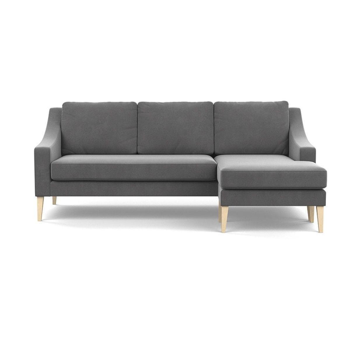Heal's Eton 4 Seater Sofa Melton Wool Limestone Black Feet - Heal's UK Furniture – image 43