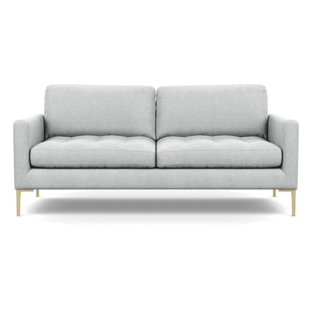 Heal's Eton 4 Seater Sofa Melton Wool Limestone Black Feet - Heal's UK Furniture – image 86