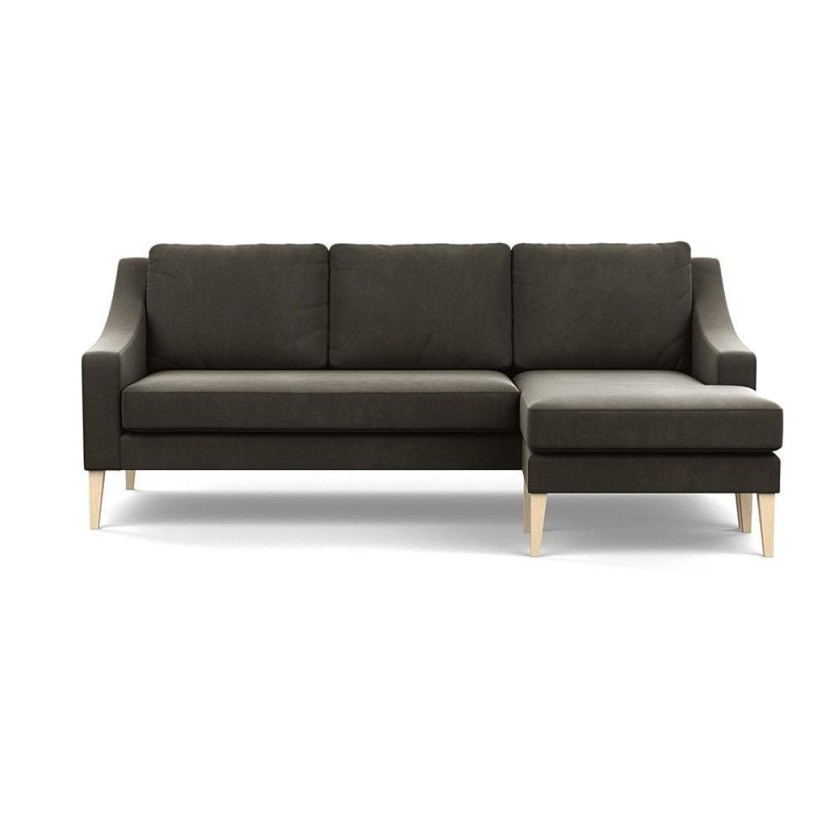 Heal's Eton 4 Seater Sofa Melton Wool Limestone Black Feet - Heal's UK Furniture – image 87