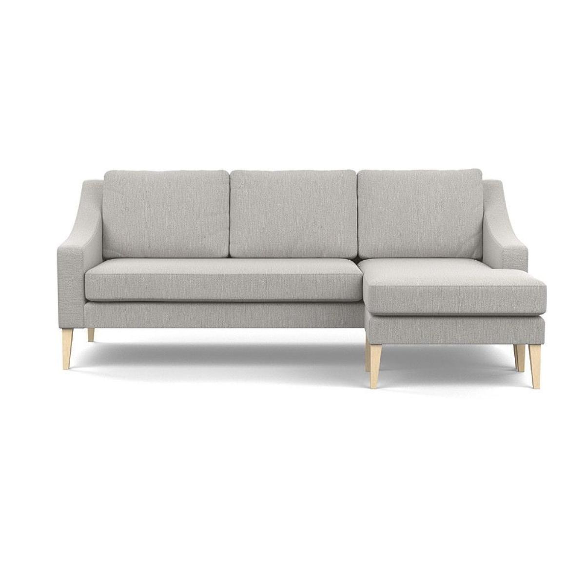 Heal's Eton 4 Seater Sofa Melton Wool Limestone Black Feet - Heal's UK Furniture – image 93