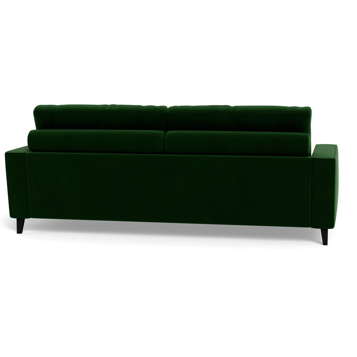 Heal's Mistral 4 Seater Sofa Smart Velvet Forest Black Feet – image 6