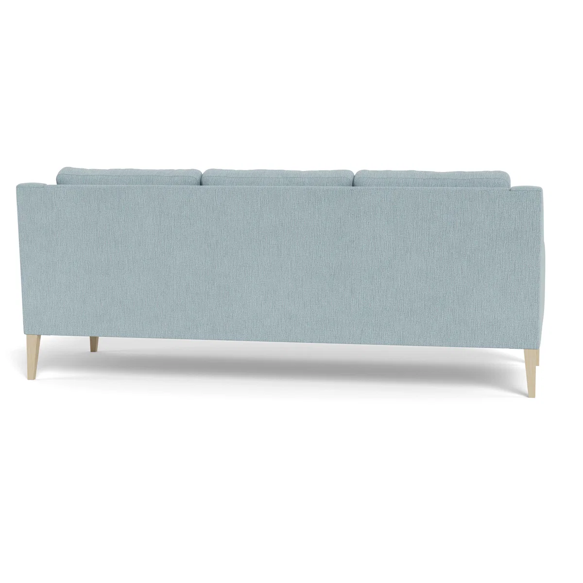 Heal's Richmond 4 Seater Sofa Smart Linen Mix Duck Egg Natural Ash Feet – image 6