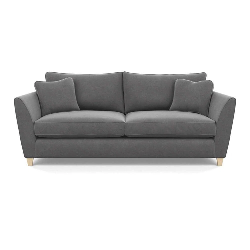 Heal's Torino 4 Seater Sofa Texture Limestone Natural Ash - Heal's UK Furniture – image 92
