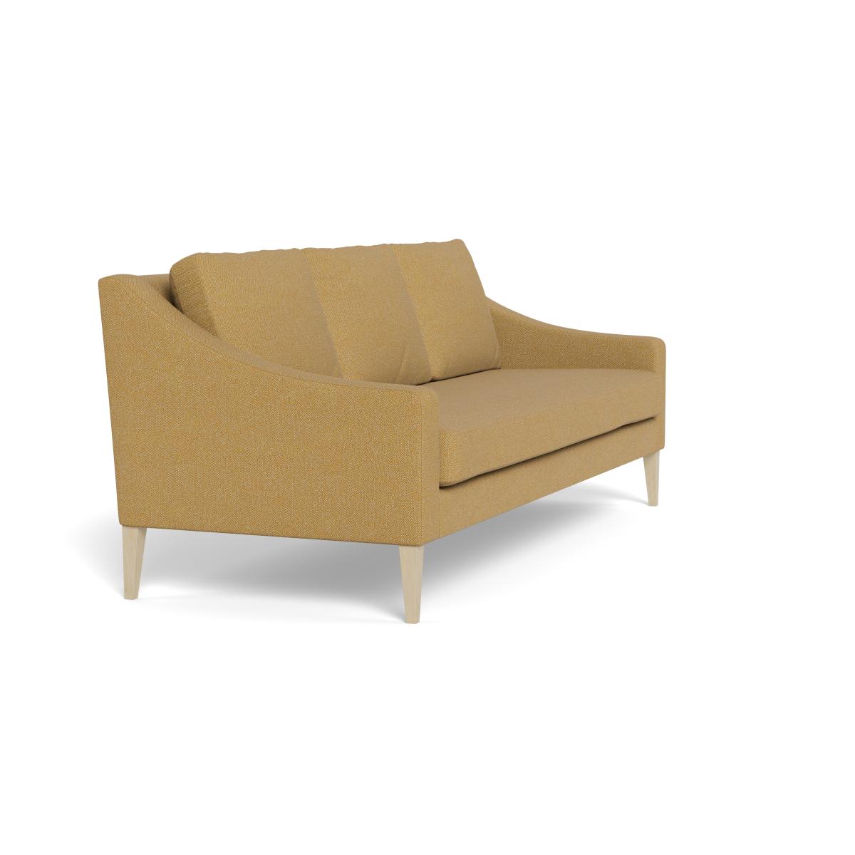 Heal's Richmond 4 Seater Sofa Boucle Tweed Citrine Natural Beech Feet – image 2