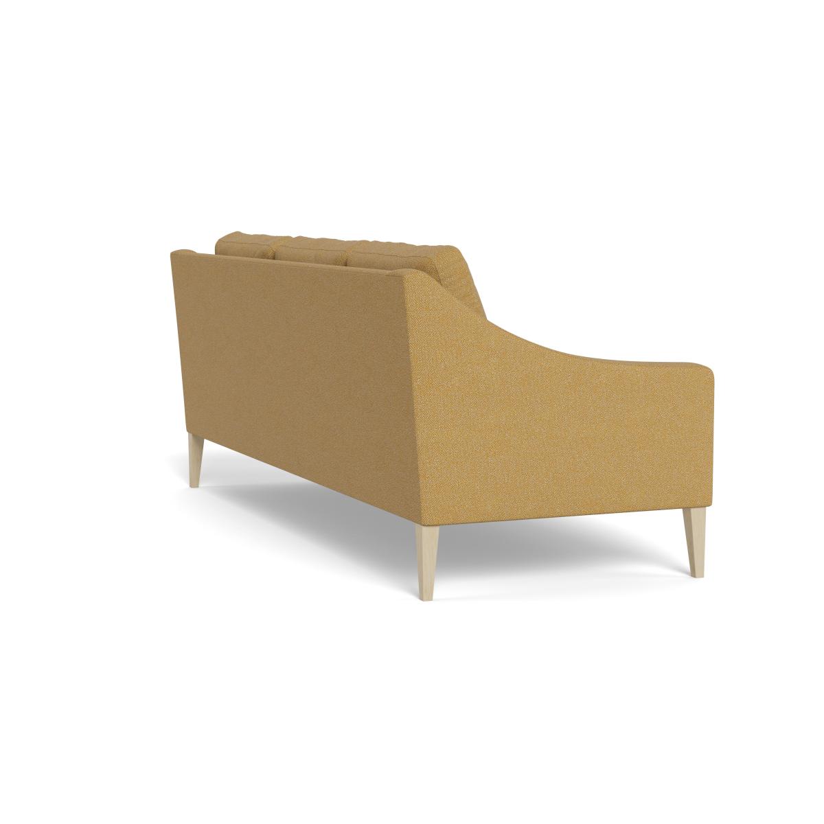 Heal's Richmond 4 Seater Sofa Boucle Tweed Citrine Natural Beech Feet – image 4