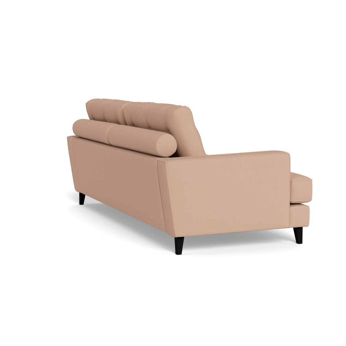 Heal's Mistral 4 Seater Sofa Capelo Linen-Cotton Rosedale Black Feet – image 5