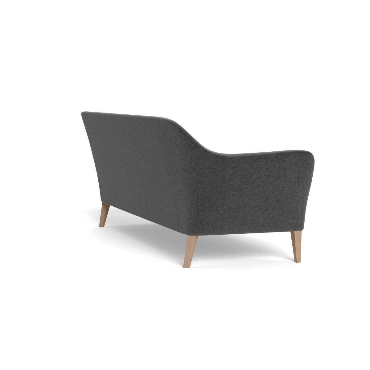 Heal's Wallis 4 Seater Sofa Melton Wool Granite Tinted Ash - Heal's UK Furniture – image 4