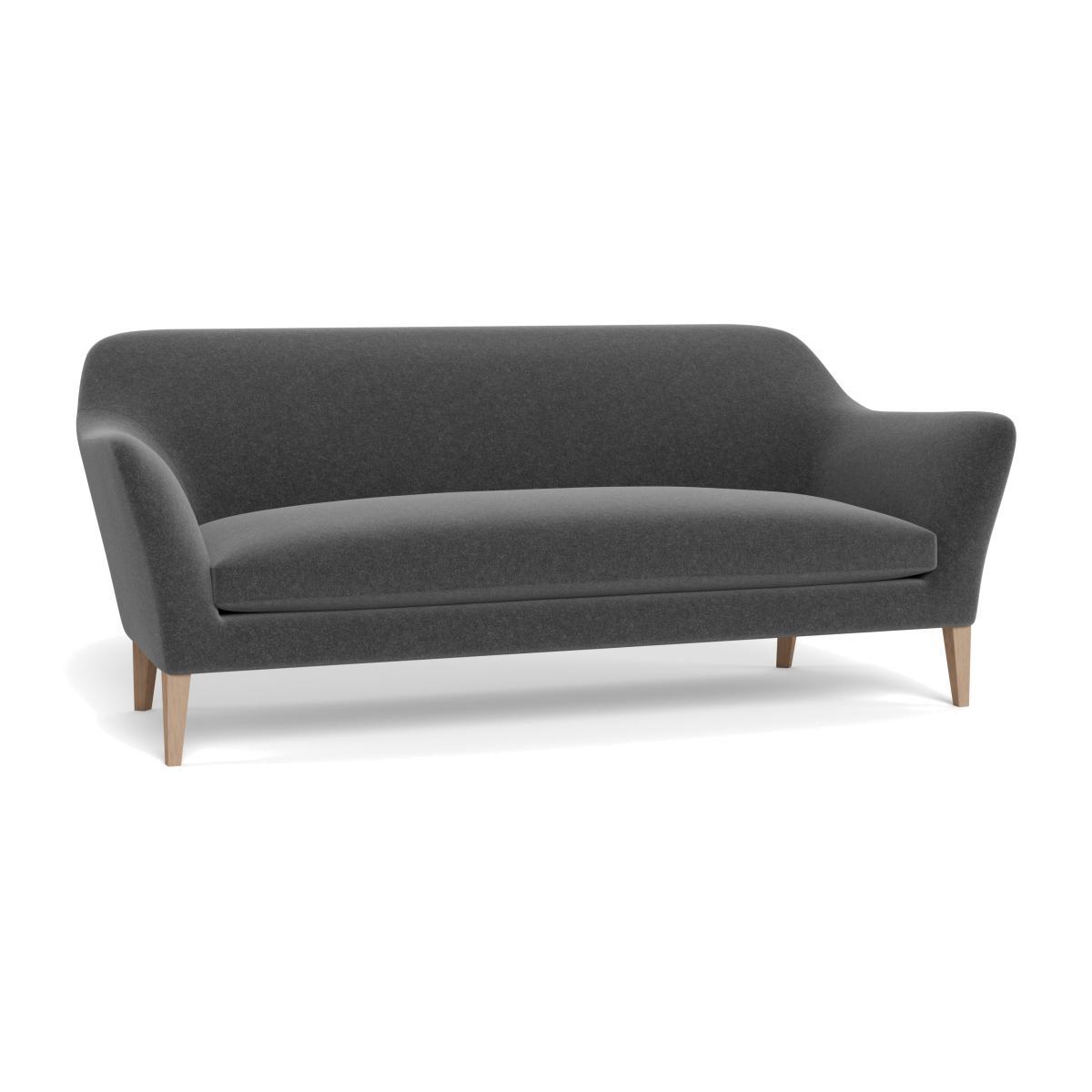 Heal's Wallis 4 Seater Sofa Melton Wool Granite Tinted Ash - Heal's UK Furniture – image 1