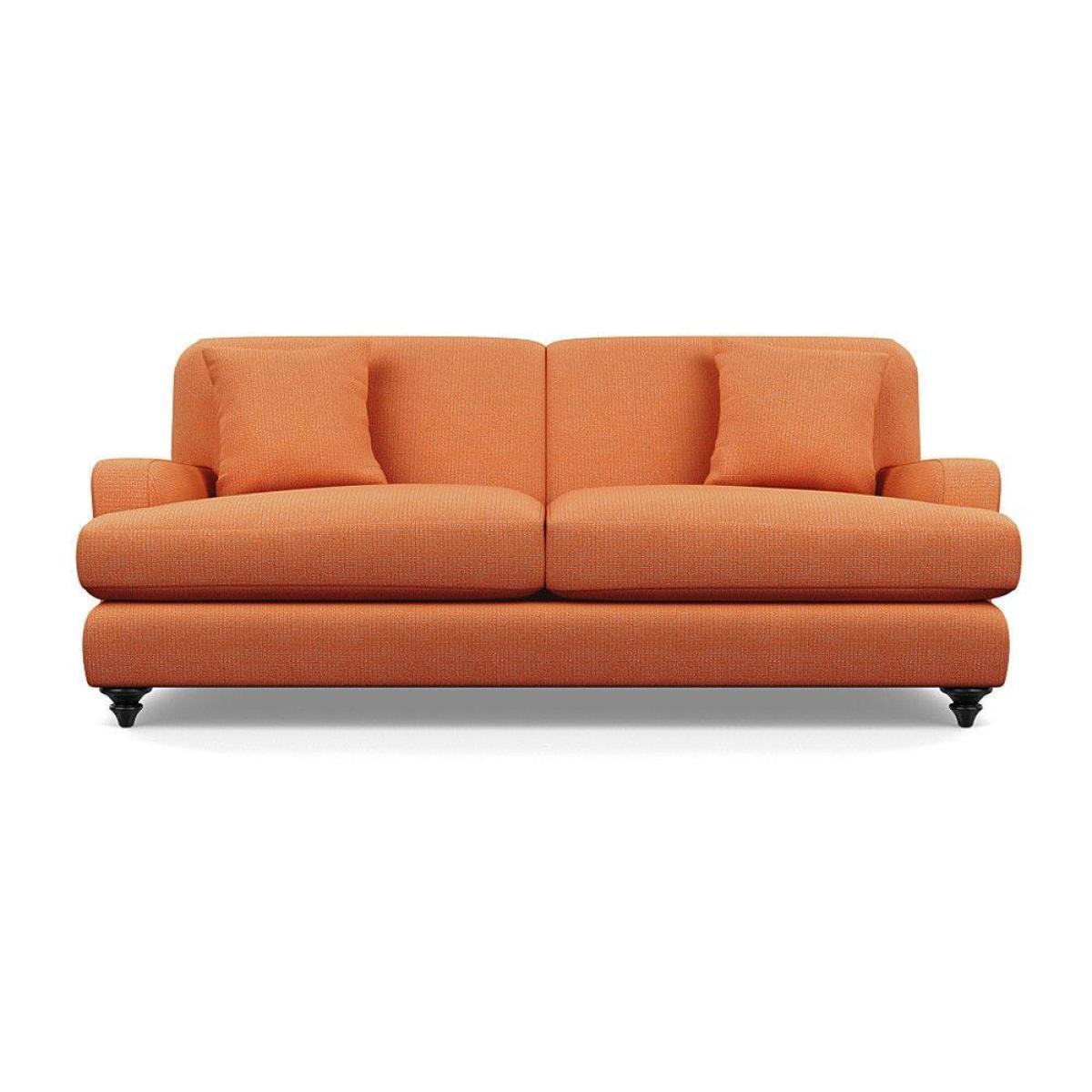 Heal's Hampstead 4 Seater Sofa Broad Weave Pebble Chestnut Stain Feet - Heal's UK Furniture – image 14