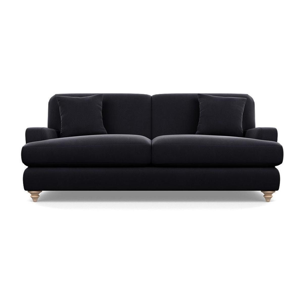 Heal's Hampstead 4 Seater Sofa Broad Weave Pebble Chestnut Stain Feet - Heal's UK Furniture – image 20