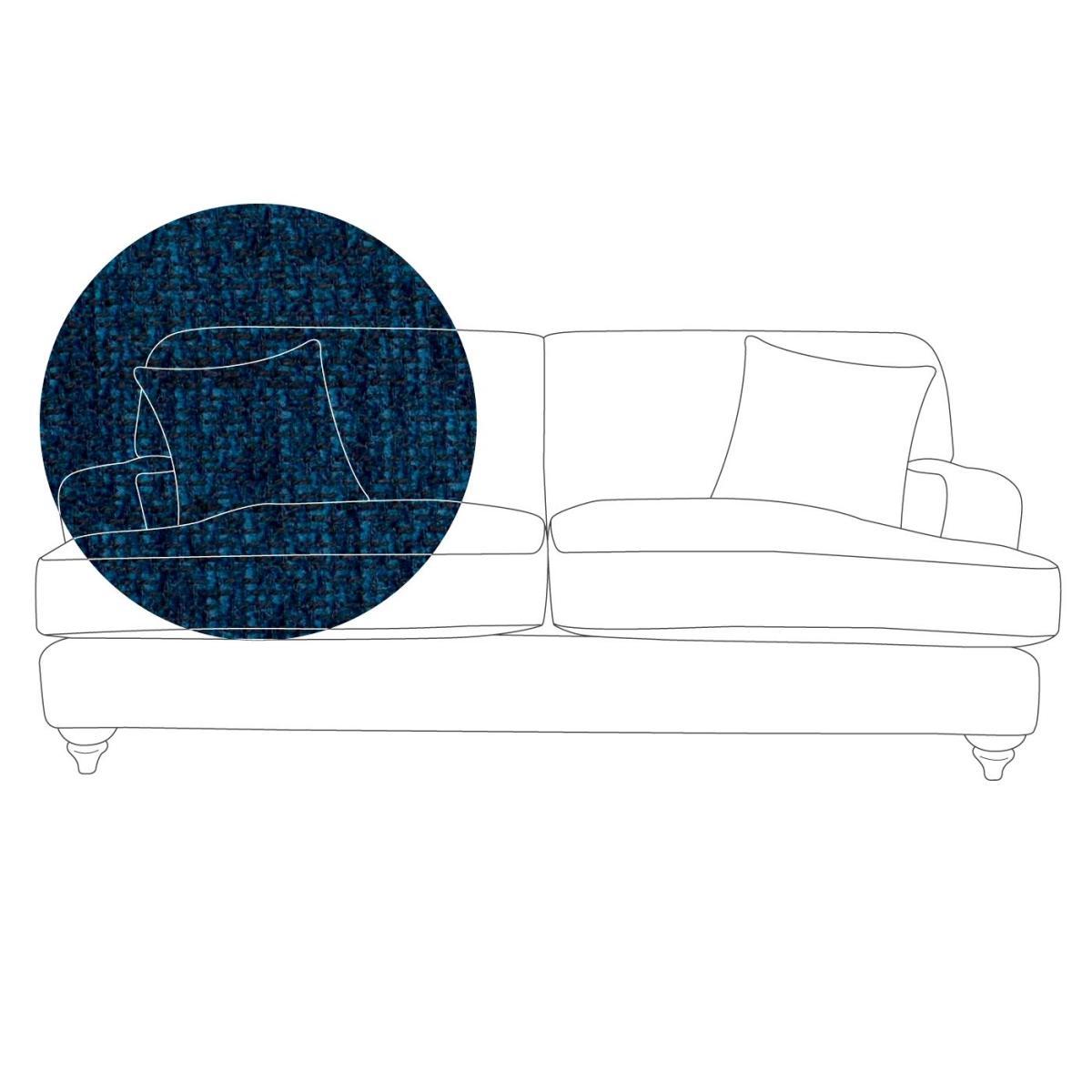 Heal's Hampstead 4 Seater Sofa Broad Weave Pebble Chestnut Stain Feet - Heal's UK Furniture – image 29