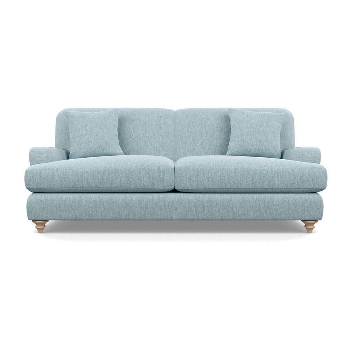 Heal's Hampstead 4 Seater Sofa Broad Weave Pebble Chestnut Stain Feet - Heal's UK Furniture – image 4
