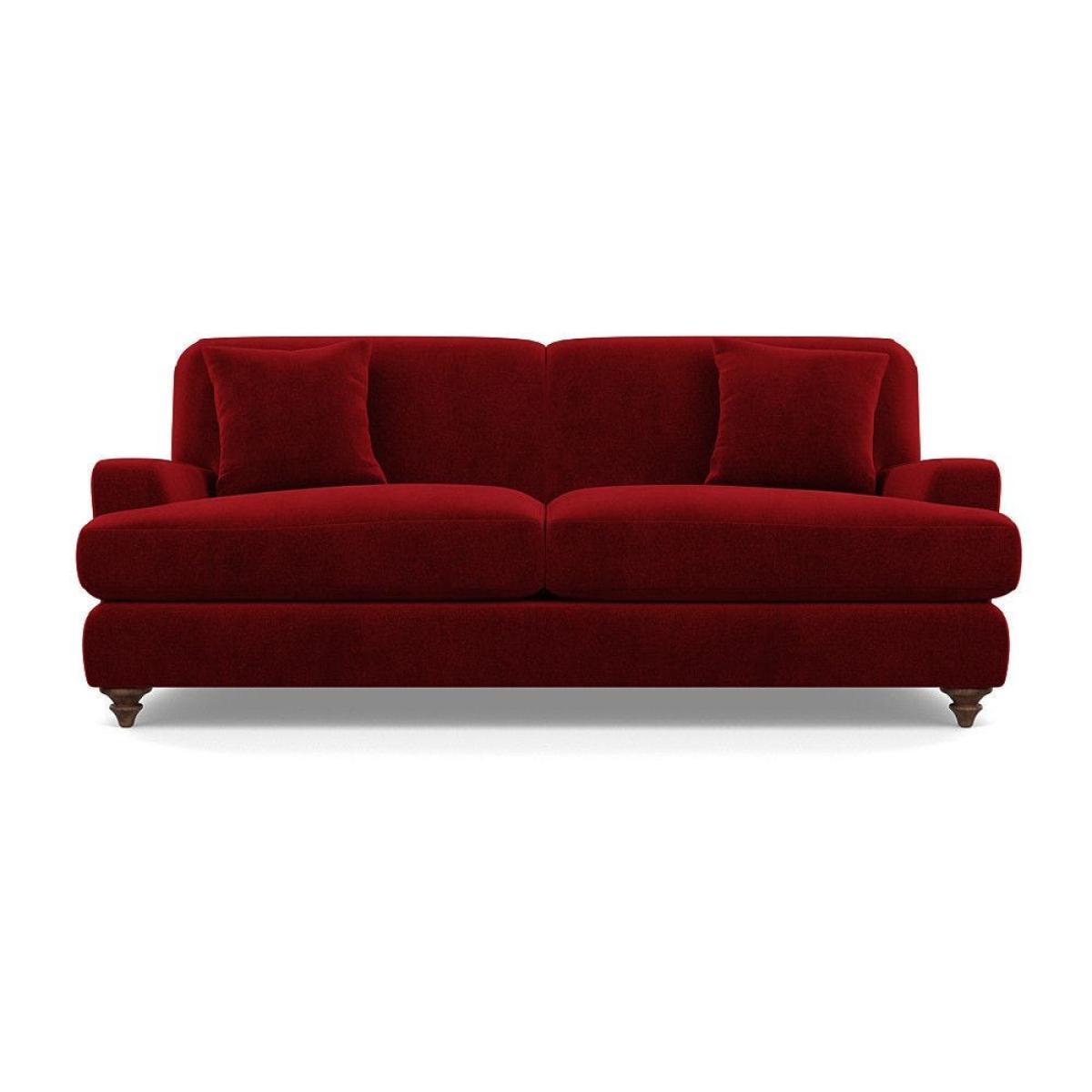 Heal's Hampstead 4 Seater Sofa Broad Weave Pebble Chestnut Stain Feet - Heal's UK Furniture – image 33