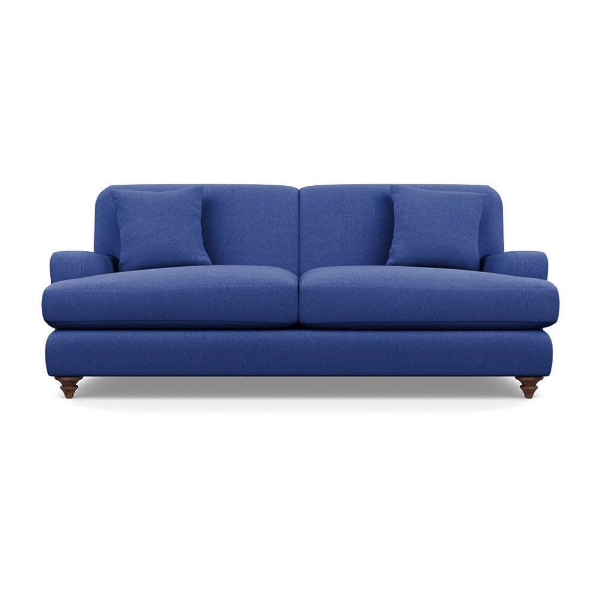 Heal's Hampstead 4 Seater Sofa Broad Weave Pebble Chestnut Stain Feet - Heal's UK Furniture – image 36