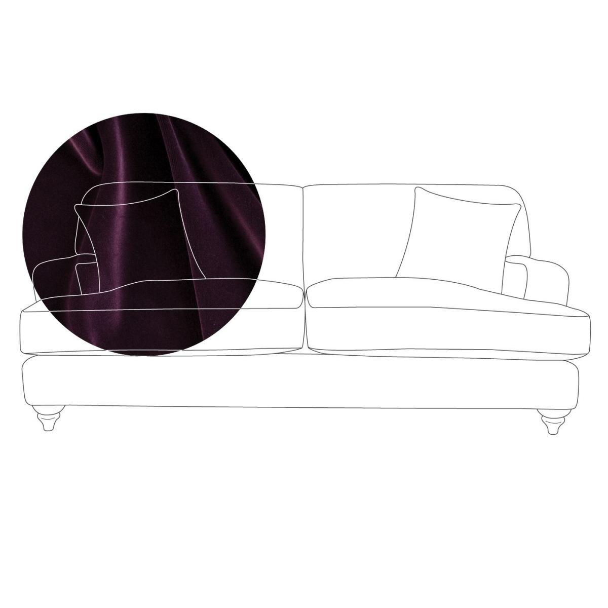 Heal's Hampstead 4 Seater Sofa Broad Weave Pebble Chestnut Stain Feet - Heal's UK Furniture – image 39