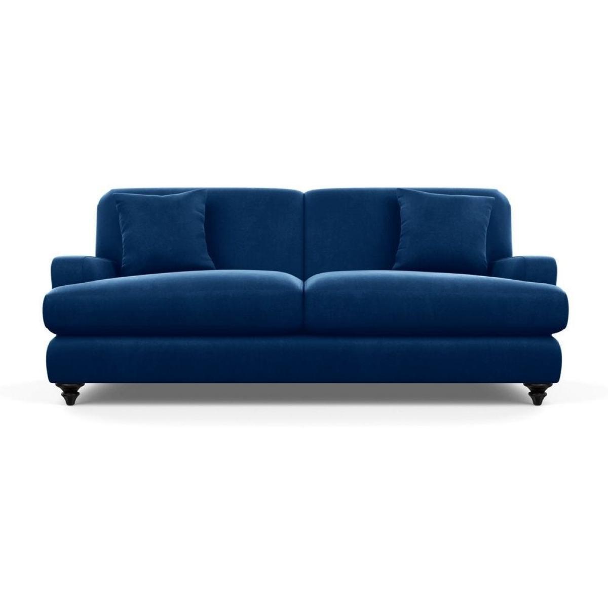 Heal's Hampstead 4 Seater Sofa Broad Weave Pebble Chestnut Stain Feet - Heal's UK Furniture – image 43