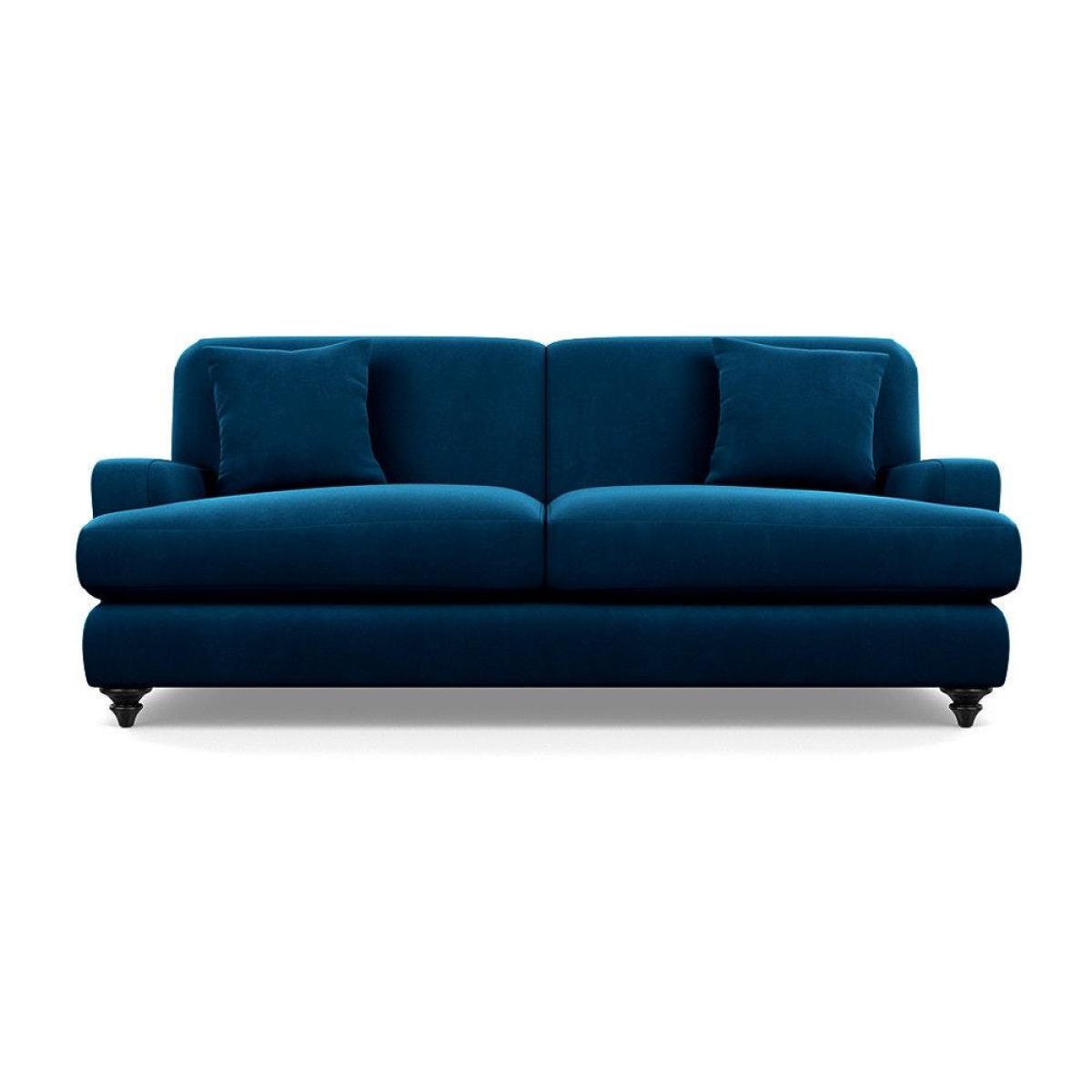 Heal's Hampstead 4 Seater Sofa Broad Weave Pebble Chestnut Stain Feet - Heal's UK Furniture – image 44