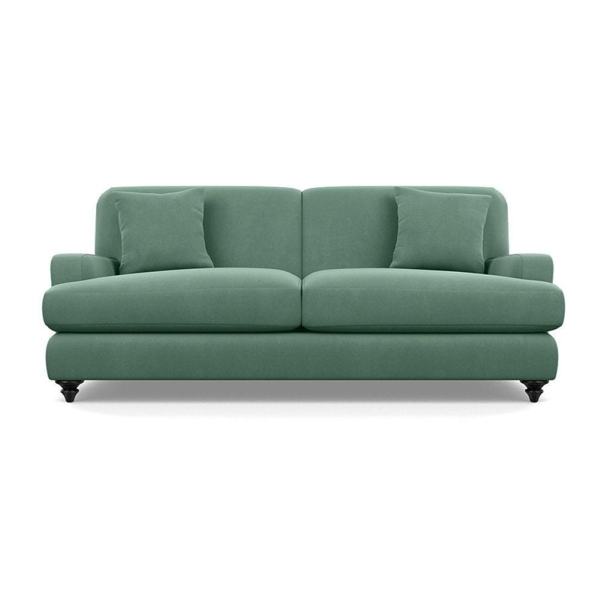 Heal's Hampstead 4 Seater Sofa Broad Weave Pebble Chestnut Stain Feet - Heal's UK Furniture – image 46