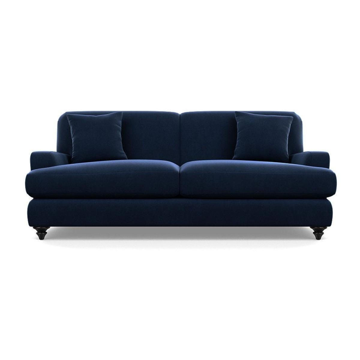 Heal's Hampstead 4 Seater Sofa Broad Weave Pebble Chestnut Stain Feet - Heal's UK Furniture – image 47