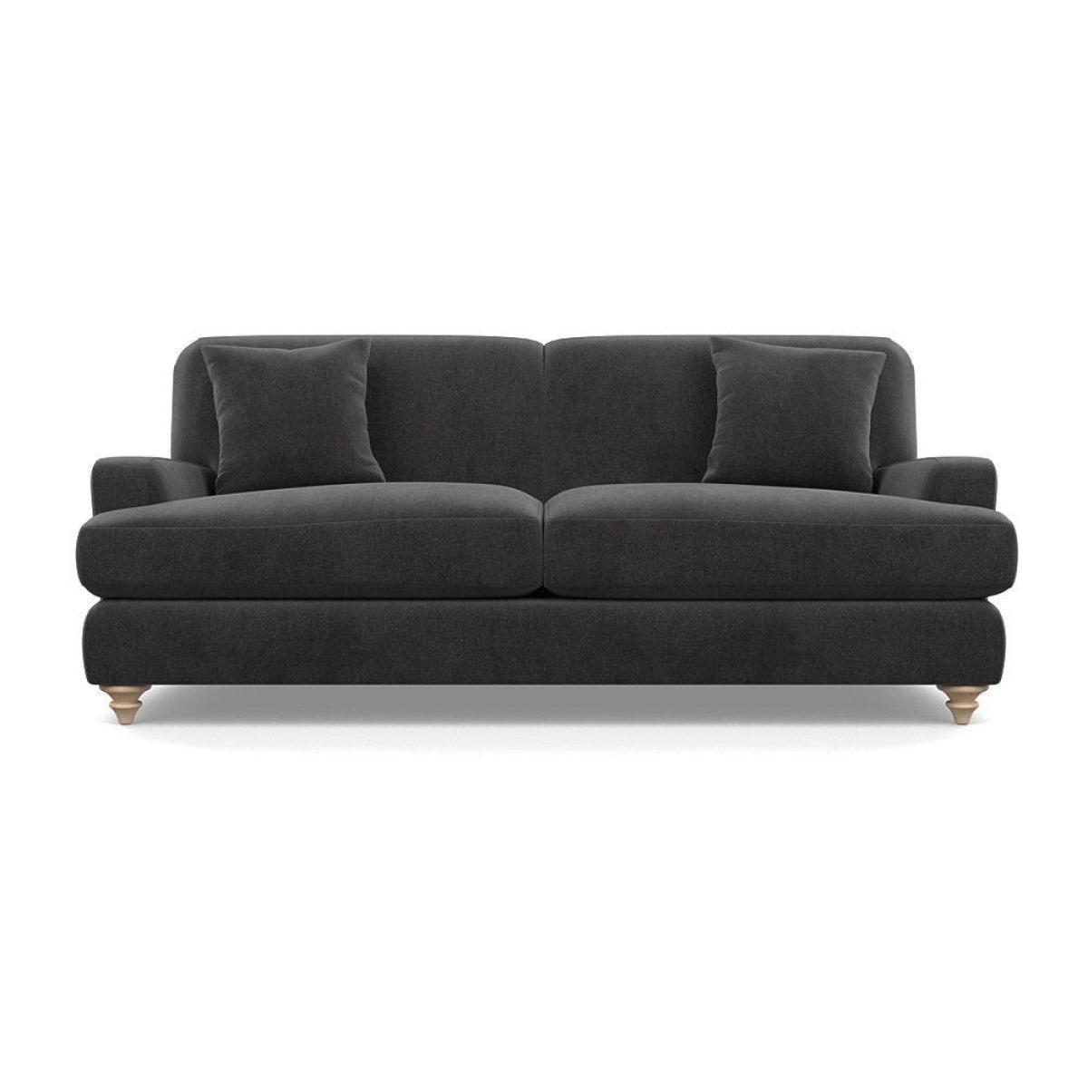 Heal's Hampstead 4 Seater Sofa Broad Weave Pebble Chestnut Stain Feet - Heal's UK Furniture – image 50