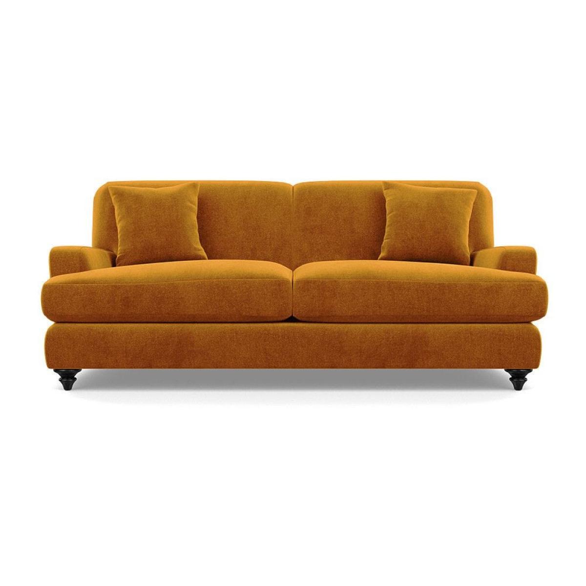 Heal's Hampstead 4 Seater Sofa Broad Weave Pebble Chestnut Stain Feet - Heal's UK Furniture – image 51