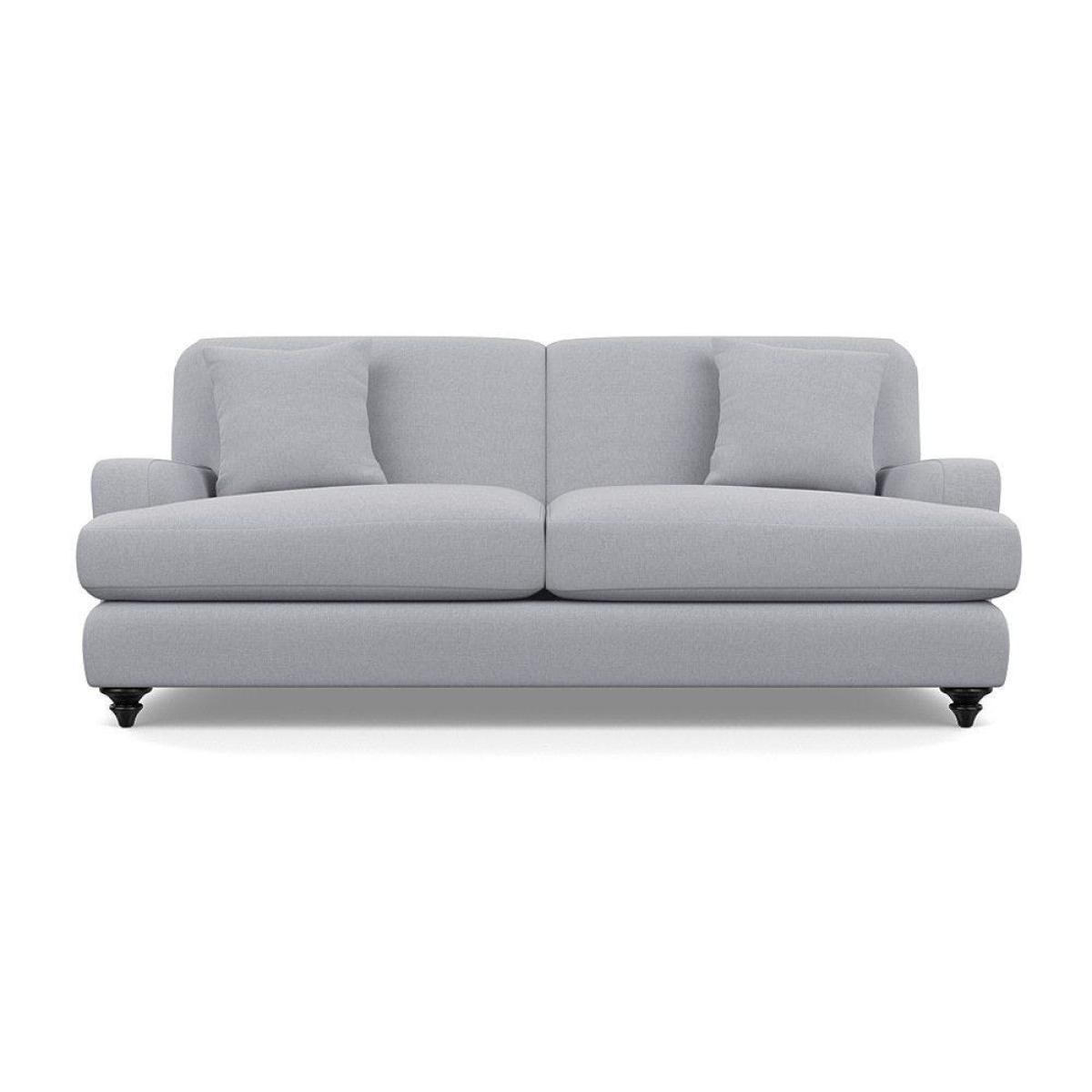 Heal's Hampstead 4 Seater Sofa Broad Weave Pebble Chestnut Stain Feet - Heal's UK Furniture – image 55