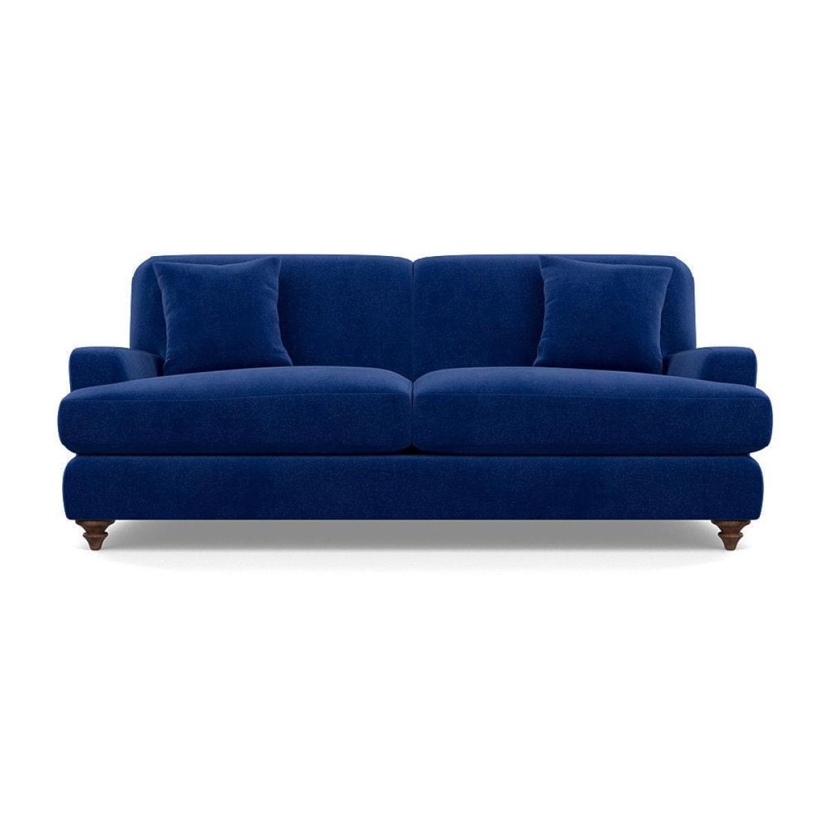 Heal's Hampstead 4 Seater Sofa Broad Weave Pebble Chestnut Stain Feet - Heal's UK Furniture – image 56