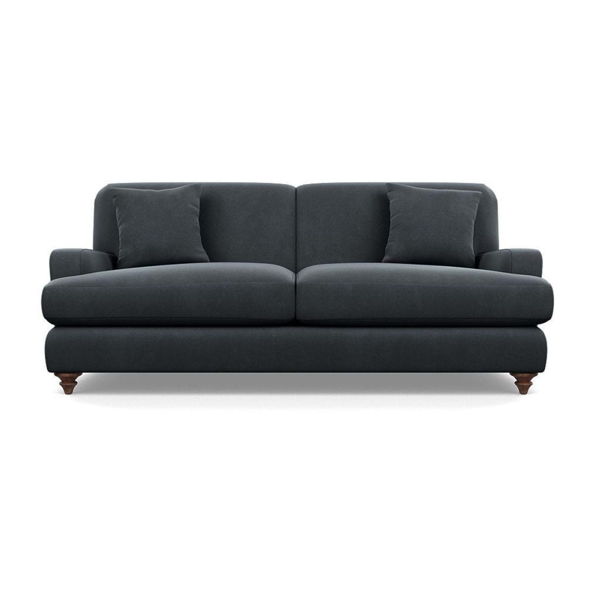 Heal's Hampstead 4 Seater Sofa Broad Weave Pebble Chestnut Stain Feet - Heal's UK Furniture – image 60