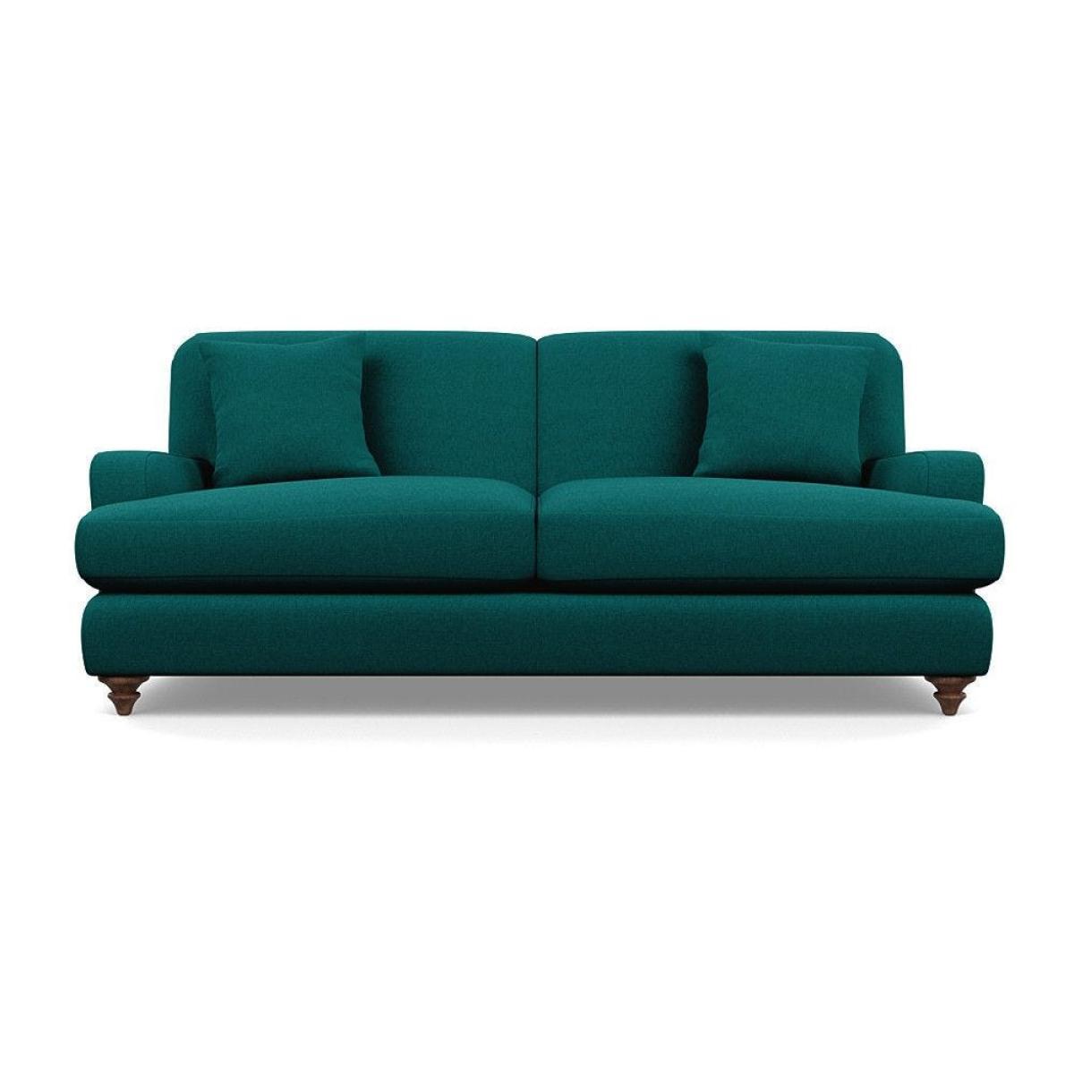 Heal's Hampstead 4 Seater Sofa Broad Weave Pebble Chestnut Stain Feet - Heal's UK Furniture – image 61