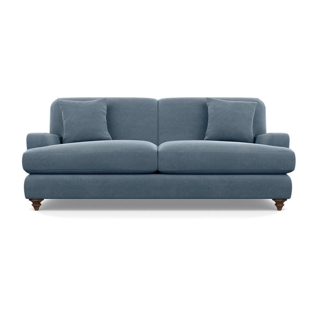 Heal's Hampstead 4 Seater Sofa Broad Weave Pebble Chestnut Stain Feet - Heal's UK Furniture – image 64