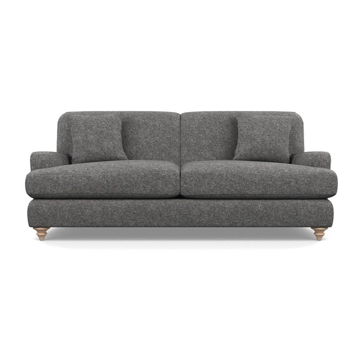 Heal's Hampstead 4 Seater Sofa Broad Weave Pebble Chestnut Stain Feet - Heal's UK Furniture – image 66
