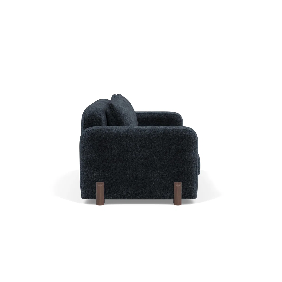 Heal's Nuvola 4 Seater Sofa Boucle Velvet Space Natural Oak Feet – image 3
