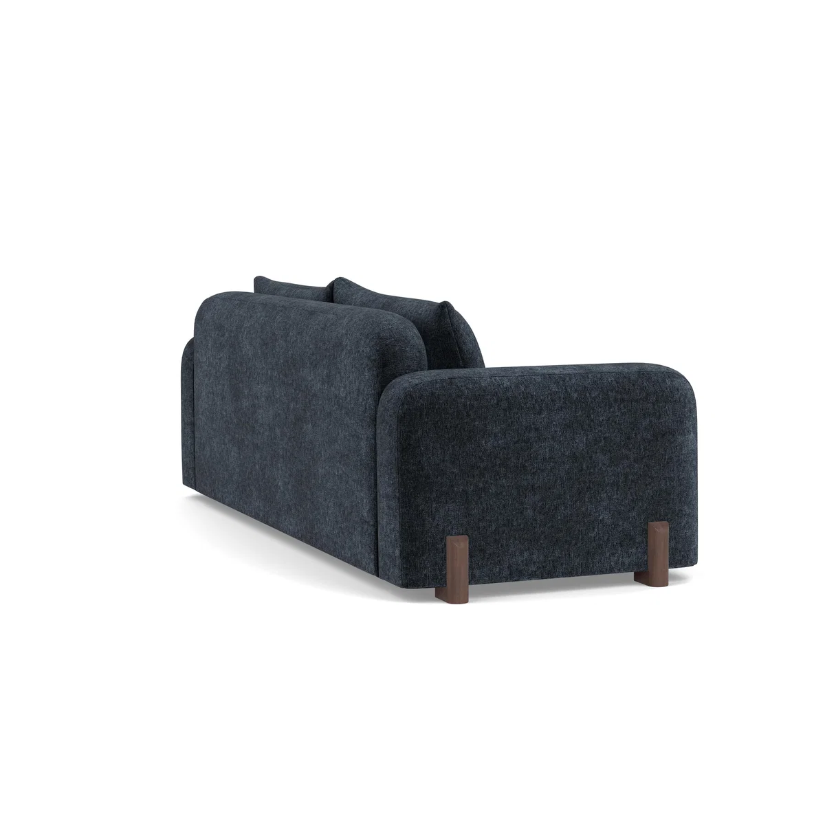 Heal's Nuvola 4 Seater Sofa Boucle Velvet Space Natural Oak Feet – image 4